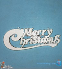 Bảng chữ Merry Christmas,size lớn, nhựa, kiểu 1